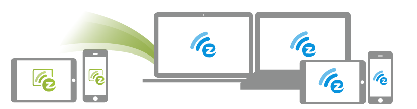 Cast any EZCast device to iOS devices