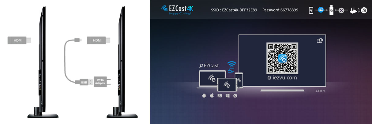 PC/タブレット PC周辺機器 EZCast 4K quick start guide - EZCast