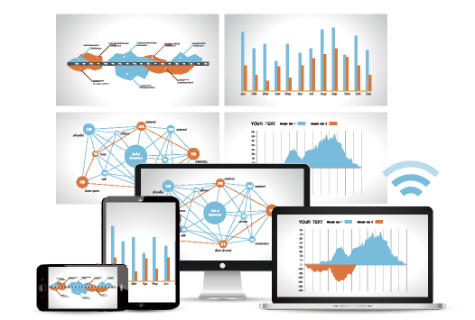 Cross platform split screen wireless presentation
