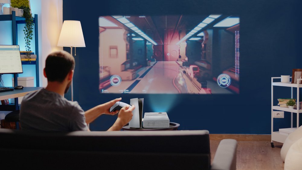 Cool and Fun Ways to Use  a Projector-Video Games