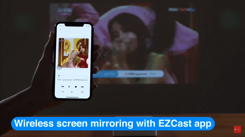 More powerful screen casting functions with EZCast app