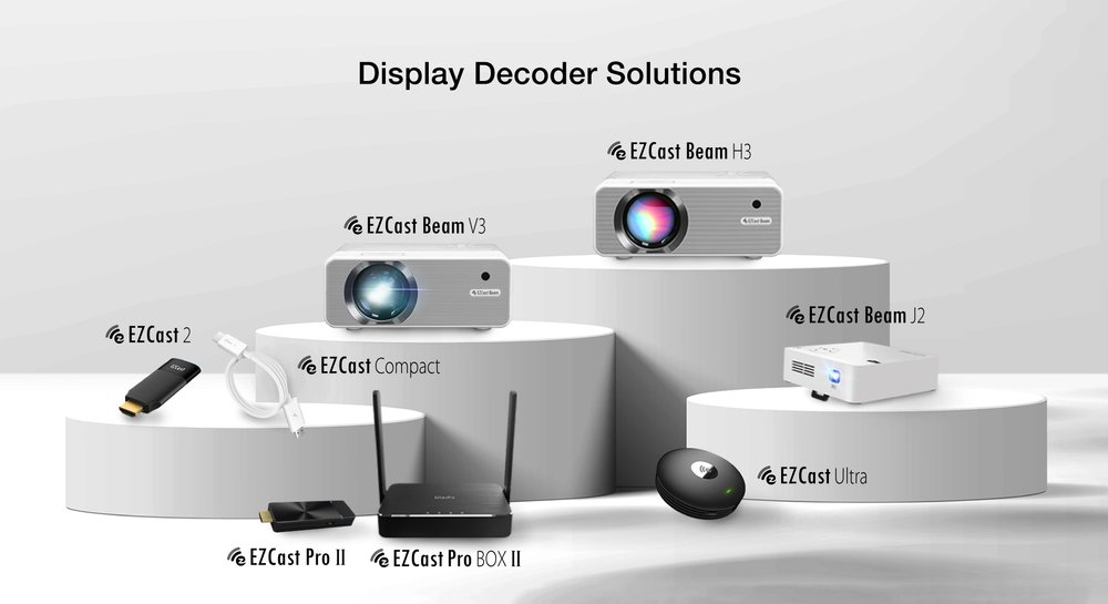 Display Decoder Solutions from EZCast
