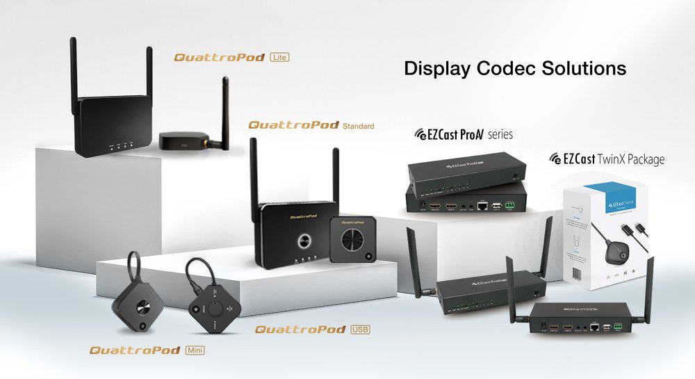 Display Codec Solutions from EZCast