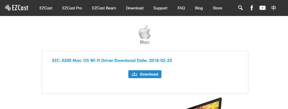 EZC-5200 Wi-Fi driver for macOS.