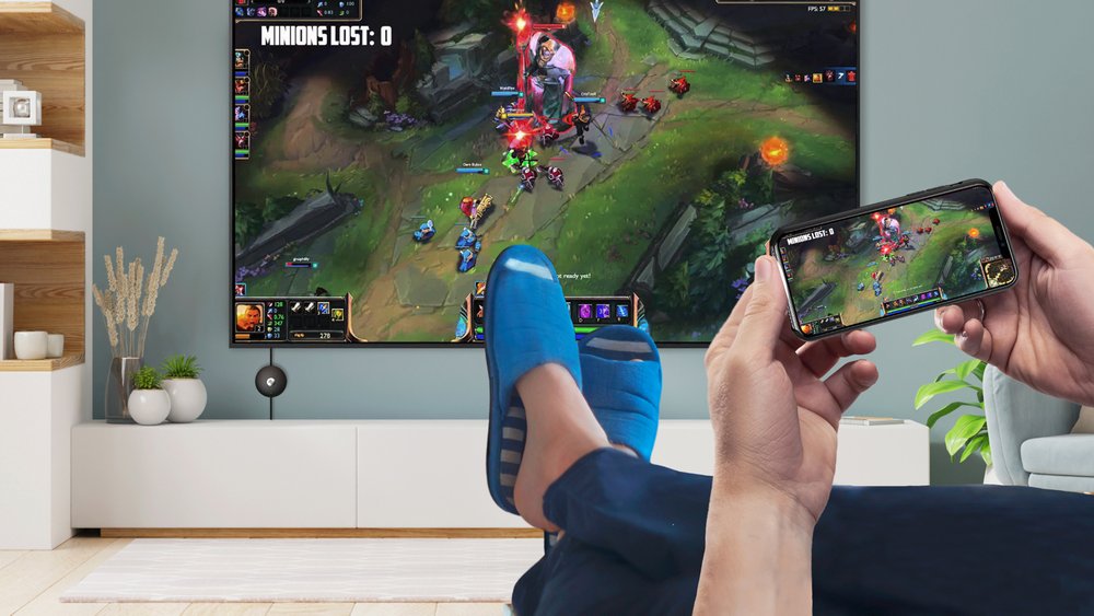 Use EZCast Ultra to view the League of Lends Worlds and other E-sports on TV