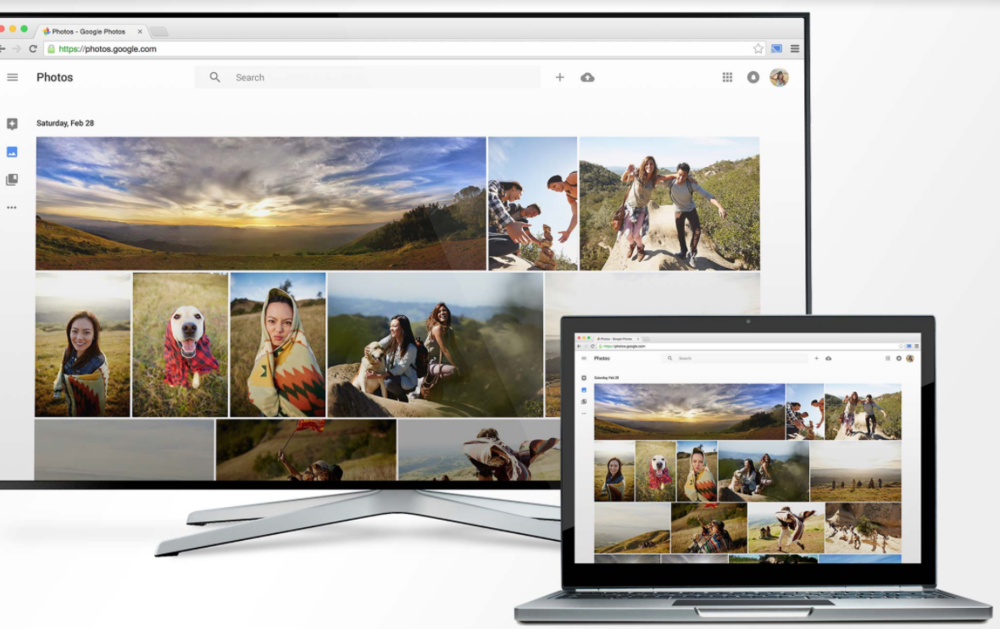 Use the cast button in Chrome to mirror browser content to Chromecast. Image source: Google.
