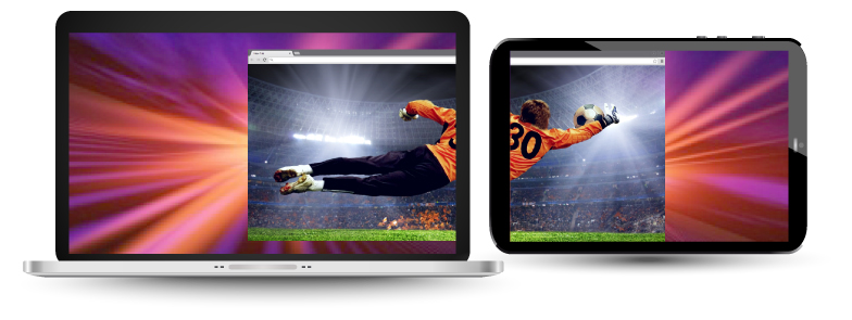 Extend laptop screen to a tablet